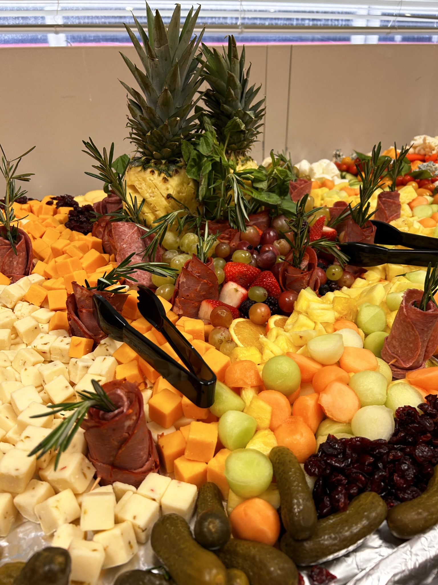 A professional and delicious spread for a corporate event in Atlanta.