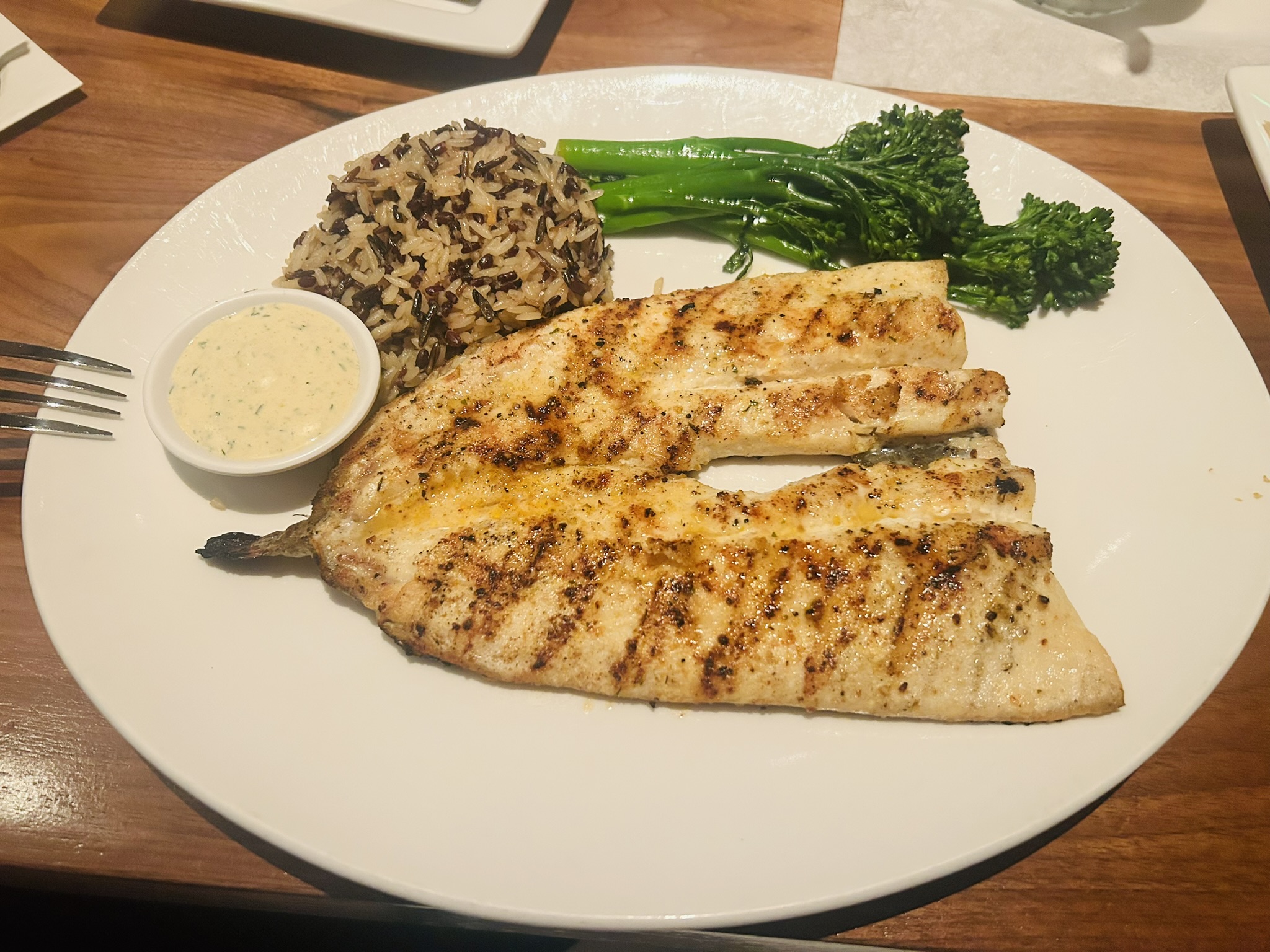 Gourmet plated salmon dish for a private dinner in Atlanta by Chef Heather Fraser.